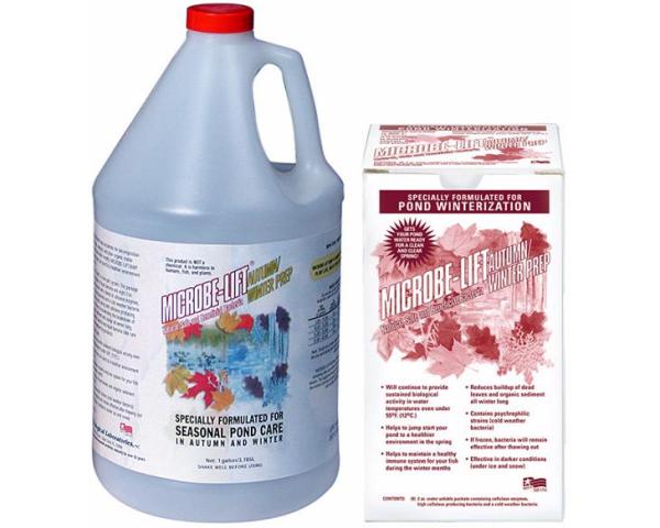 Microbe Lift Autumn Winter Prep Speciaal voor Herfst en Winter 1 liter + 2 zakjes